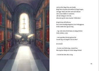 Book illustration and layout for Maresi, easy to read version, Lärum förlag 2015