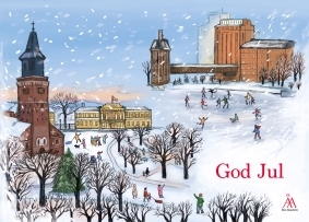 Christmas card for Åbo Akademi University